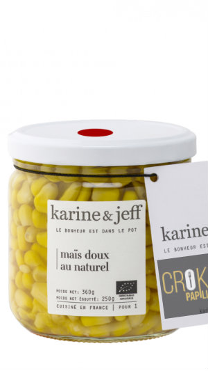Maïs doux au naturel AB - 360g